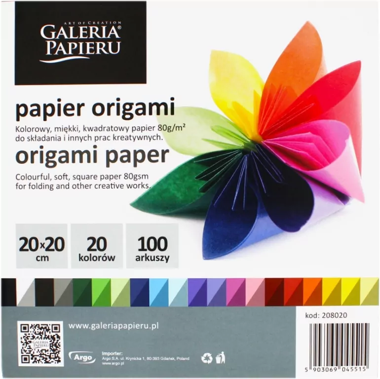 Papier do origami 200x200 mix - tantis.pl