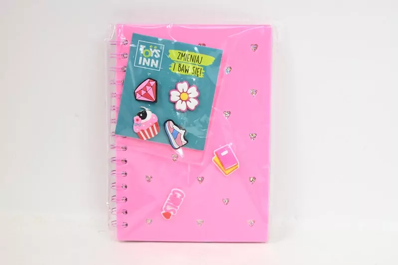 Notes A5/80K z wpinkami różowy STnux - tantis.pl