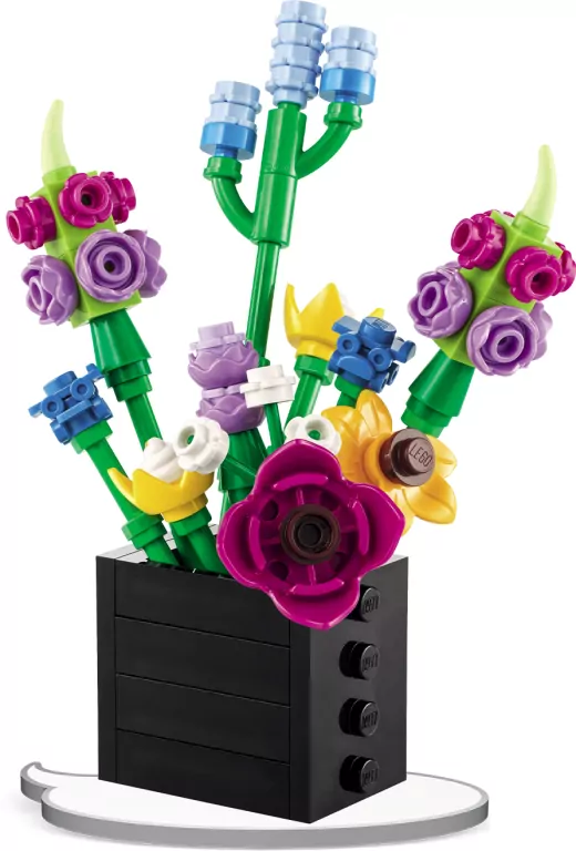 Lego Botanicals. Miniaturowy bukiet kwiatów - tantis.pl