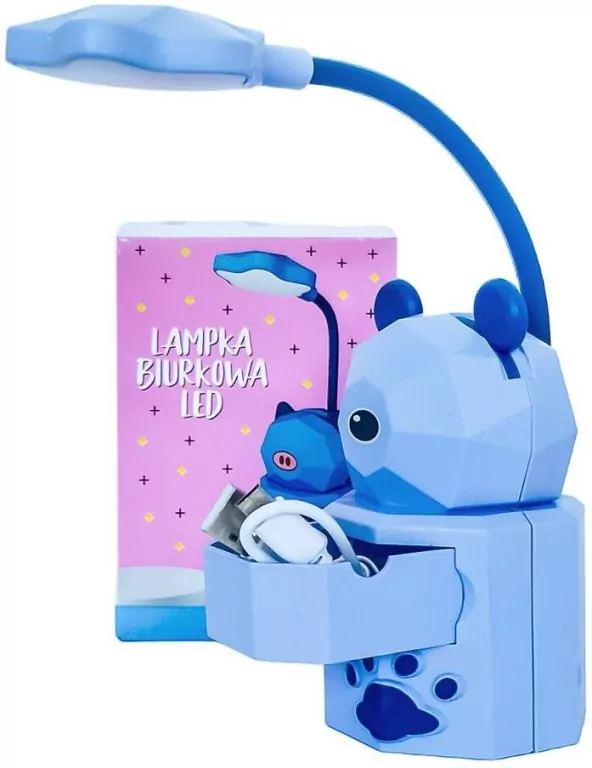 Lampka biurkowa led. Kotek - tantis.pl