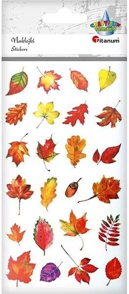 Naklejki foliowe. Jesienne liście - tantis.pl