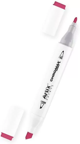 Marker Chromax z 2 końcówk. deep red 10 - tantis.pl