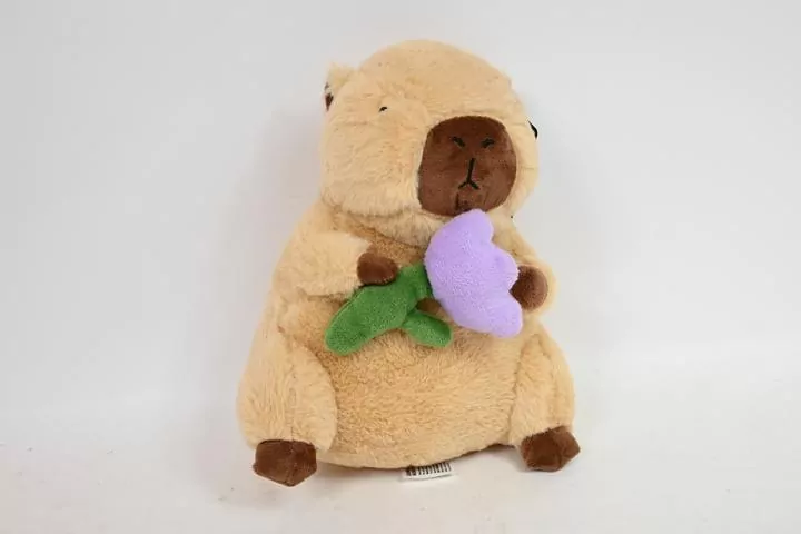 Kapibara pluszowa Kwiatek 20cm - tantis.pl