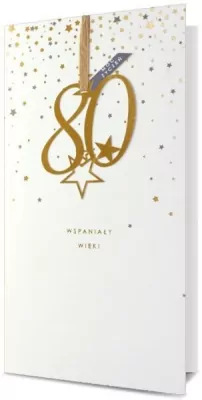 Karnet. Urodziny 80
