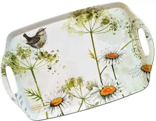 Taca kuchenna duża Strzyżyk i stokrotki