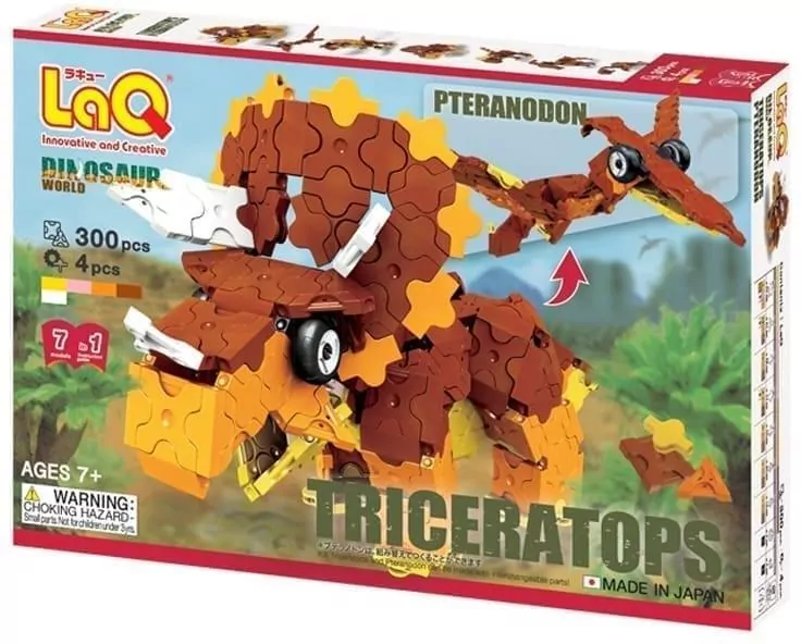 Klocki edukacyjne Triceratops&Pteranod - tantis.pl