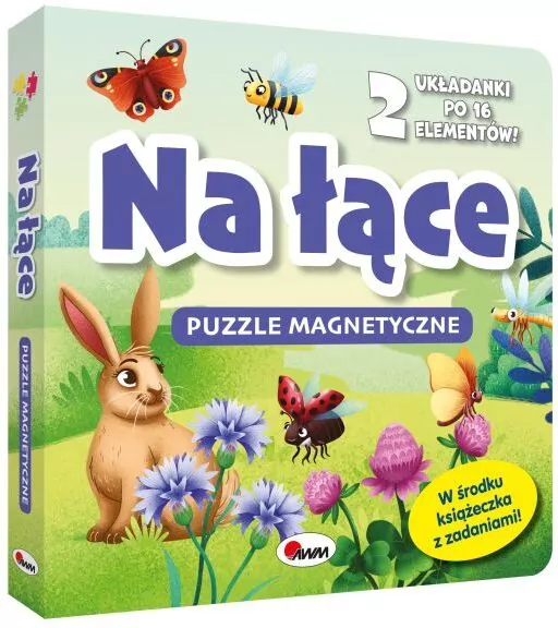 Na łące. Puzzle magnetyczne - tantis.pl