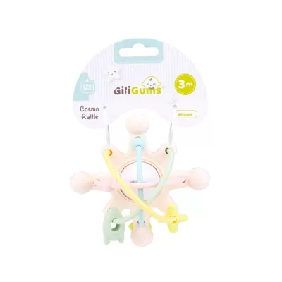 Grzechotka Kosmos pastelowa