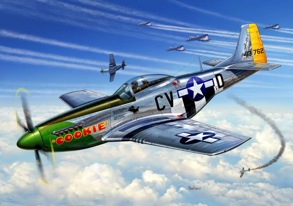 Samolot 1:72 04148 P51D Mustang  Revell - tantis.pl