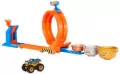Hot Wheels City. Skok po trofeum + monster truck - tantis.pl