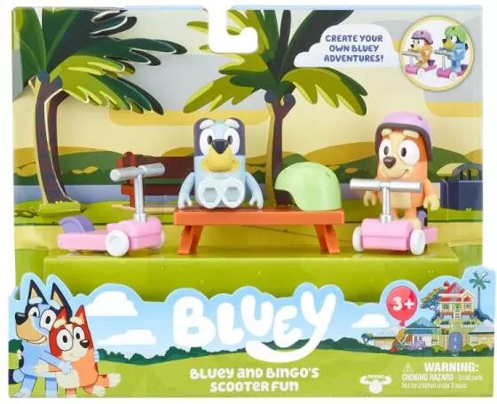 Bluey. Zestaw jazda na hulajnodze - tantis.pl