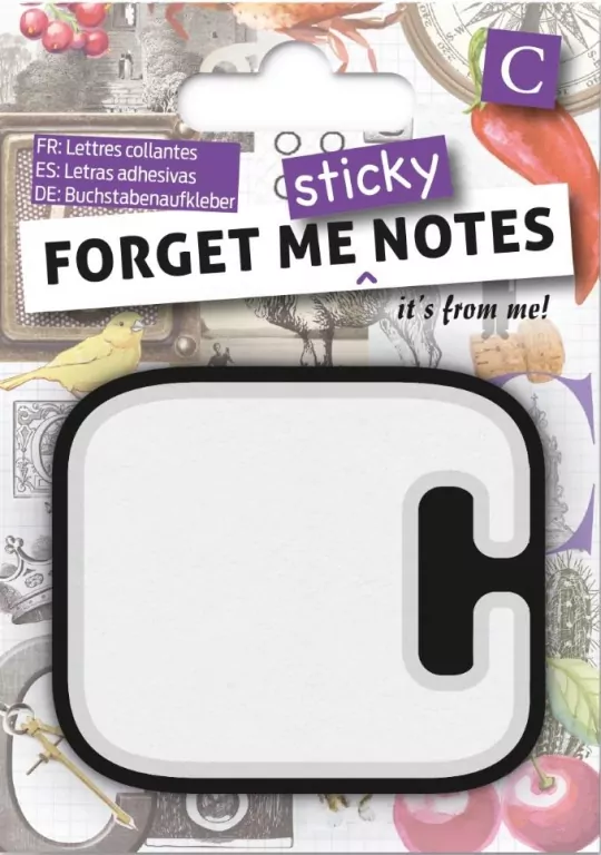 Notes. Kartki samoprzylepne litera C - tantis.pl