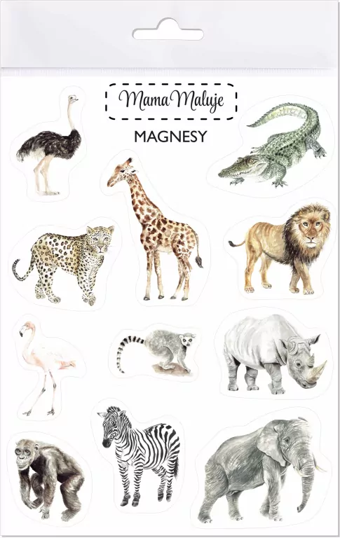 Magnesy. Zwierzęta Afryki - tantis.pl