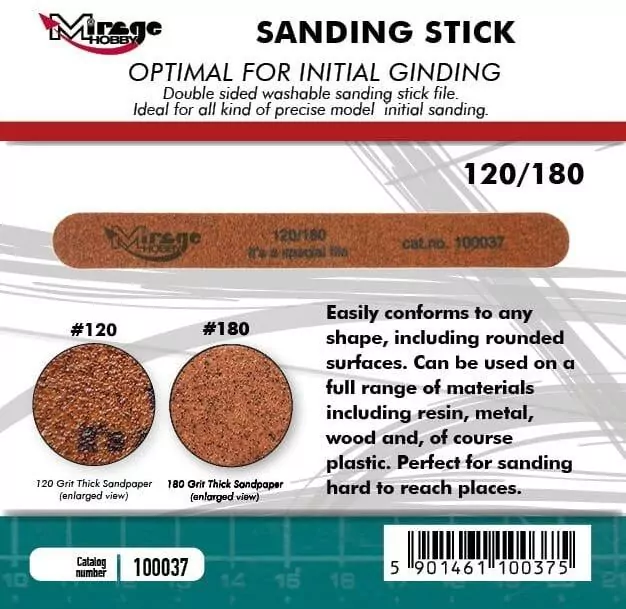 Pilnik ścierny Sanding Stick Double Grid - tantis.pl