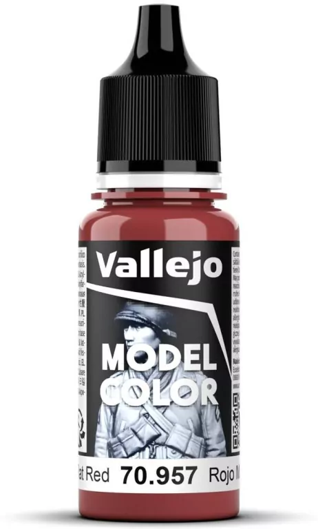 Vallejo: 70.957 - Model Color - Flat Red (18 ml) - tantis.pl