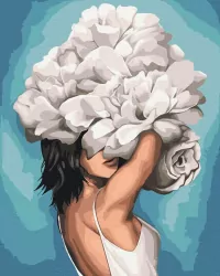 Malowanie po numerach. Bez twarzy 40x50cm