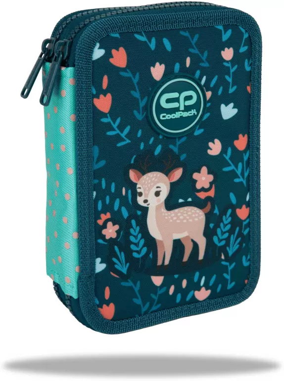 Piórnik podwójny z wyposażeniem Coolpack Jumper 2 Deer - tantis.pl