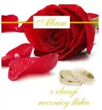 ALBUM Z OKAZJI ROCZNICY ŚLUBU