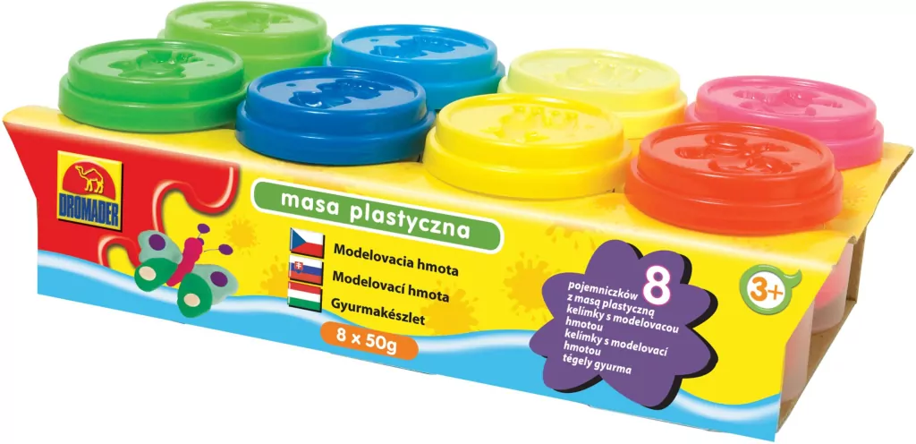 Masa plastyczna 8x50g - tantis.pl