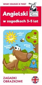 Kapitan Nauka. Angielski 3-5 lat. Zagadki - tantis.pl