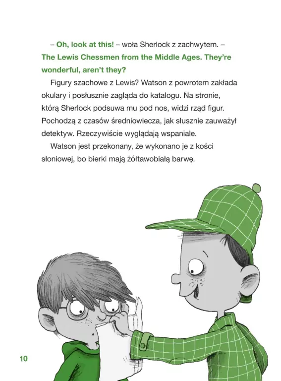 Sherlock Junior i bezgłowy goniec - tantis.pl