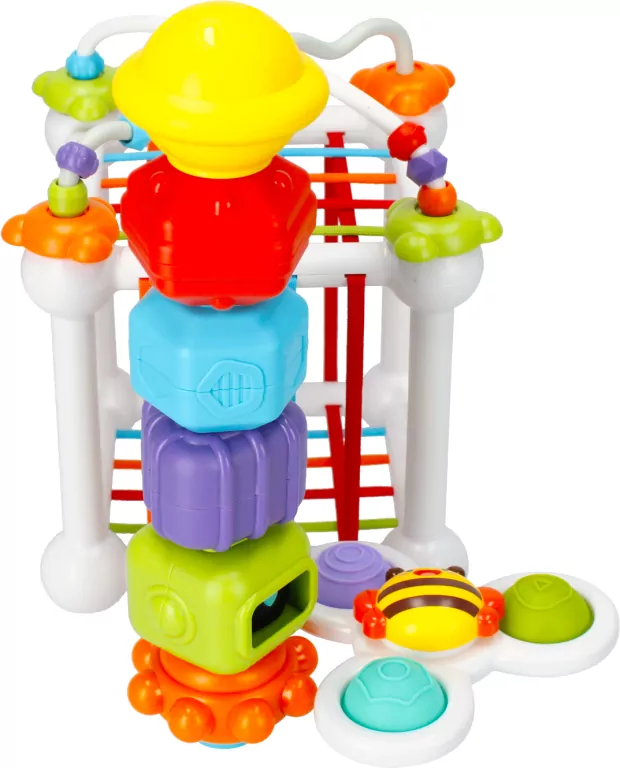 Klocki sensoryczne z akcesoriami. Sorter - tantis.pl