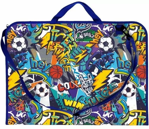 Teczka A3 na rysunki z nadrukiem Graffiti - tantis.pl