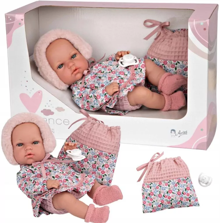 Lalka hiszpańska bobas dziewczynka 30cm - tantis.pl