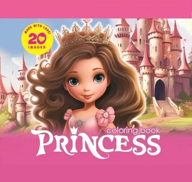 Kolorowanka 140x140 Księżniczki Princess - tantis.pl