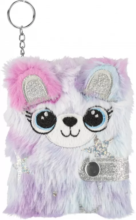 Notes pluszowy brelok Miś - tantis.pl