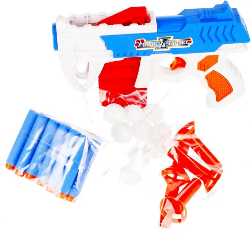 Pistolet na strzałki na baterie z akcesoriami Mega Creative 482856 - tantis.pl