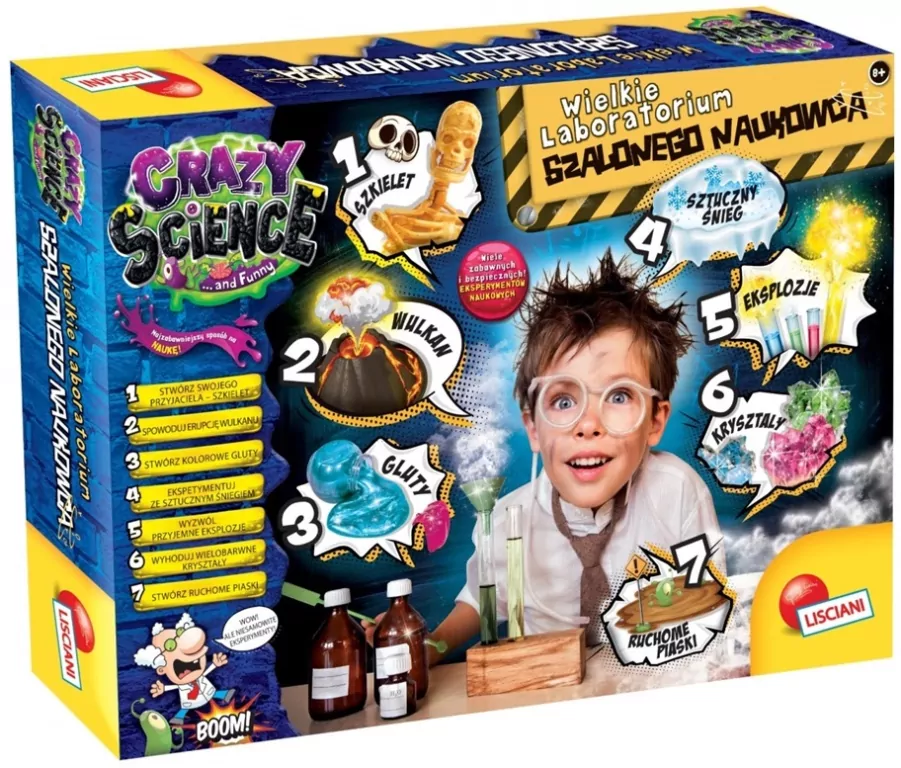 Crazy Science. Wielkie laboratorium szalonego naukowca - tantis.pl