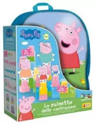 Świnka Peppa Plecak z klockami konstrukcyjnymi