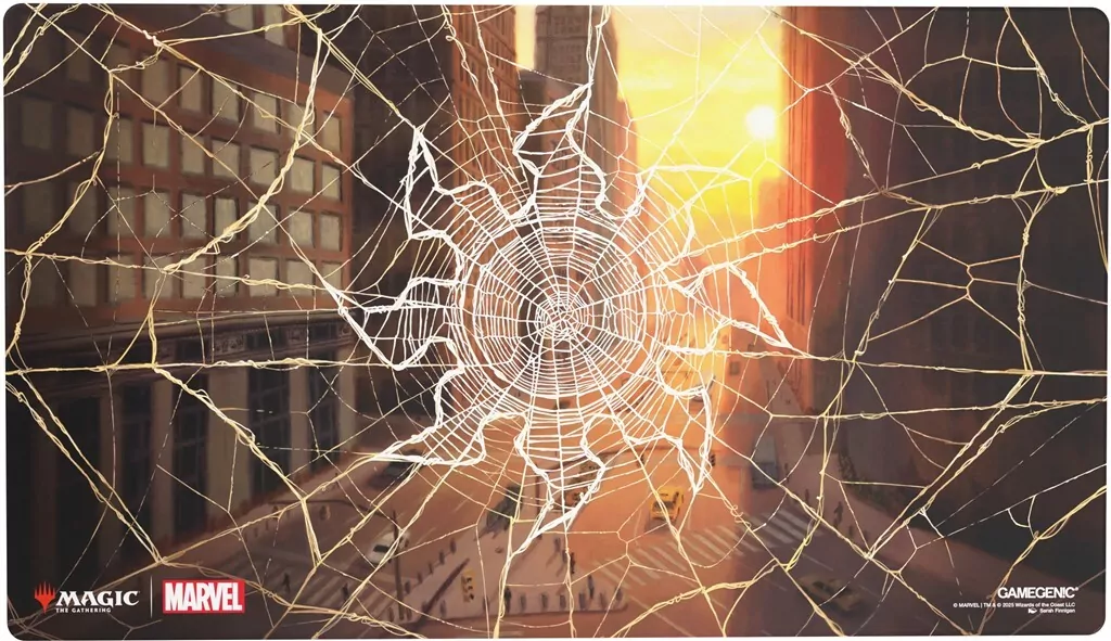 Gamegenic: Magic the Gathering - Marvel's Spider-Man - Shiny Playmat - Plains - tantis.pl