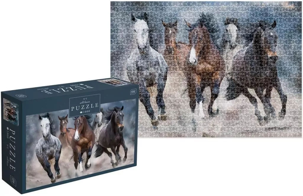 Puzzle 1000 Wild Horses 3 - tantis.pl