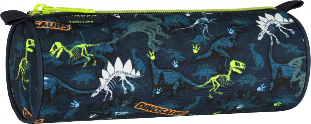 Piórnik tuba 1zamek Dino - tantis.pl