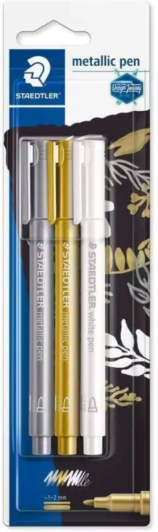 Marker metaliczny. 3 kolory - tantis.pl