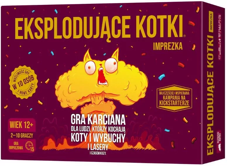 Gra Eksplodujące. Kotki Imprezka. Cicha wersja - tantis.pl