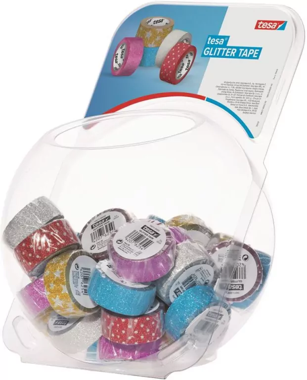 Taśma dekoracyjna Washi Tape Tesa Bonbonniere 36szt. - tantis.pl