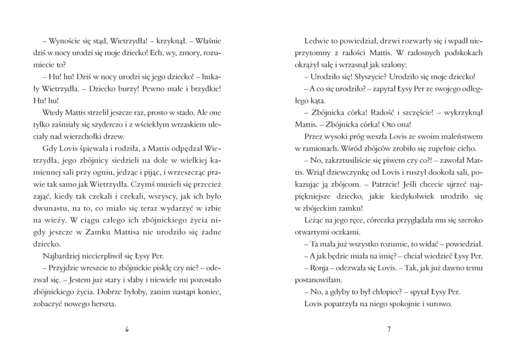 Ronja, córka zbójnika - tantis.pl