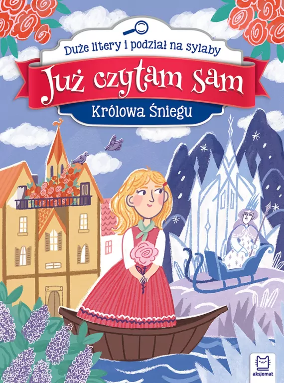 Królowa Śniegu. Już czytam sam. Duże litery i podział na sylaby - tantis.pl