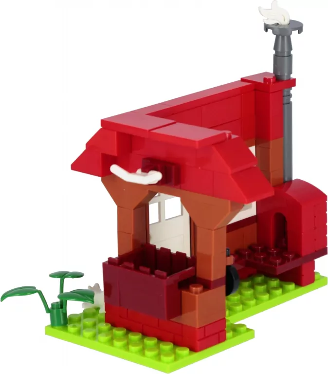 Klocki konstrukcyjne 91 elementów Girl Dom alleBLOX 547908 - tantis.pl