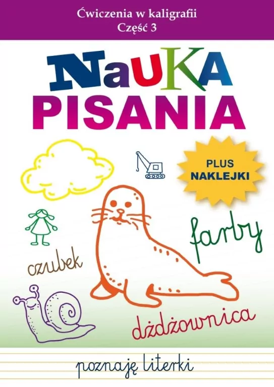 Nauka pisania. Ćwiczenia w kaligrafii. Część 3 - tantis.pl