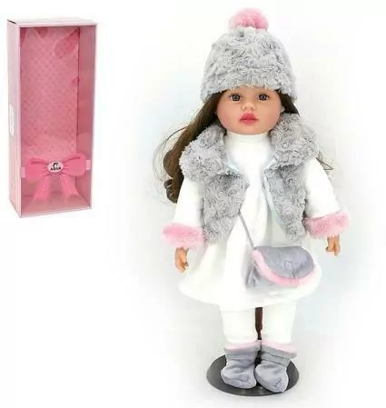 Lalka stylowa z dźwiękiem 45 cm w pudełku 525157 ADAR - tantis.pl