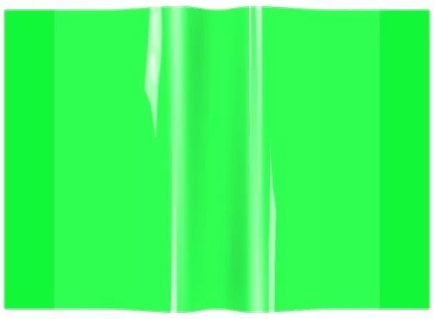 Okładka zeszytowa A4 PVC neon zielony - tantis.pl