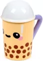 Kubek ceramiczny z przykrywką Bubble Tea - tantis.pl