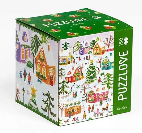 Puzzlove CzuCzu Zimowe spotkania 150el - tantis.pl