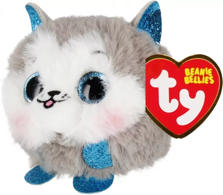 Beanie Balls Slush, szary husky 10cm - tantis.pl