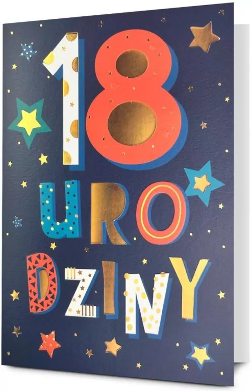 Karnet B6 Urodziny - tantis.pl