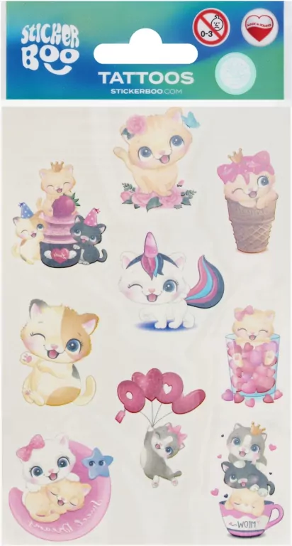 Tatuaż Kotki - tantis.pl